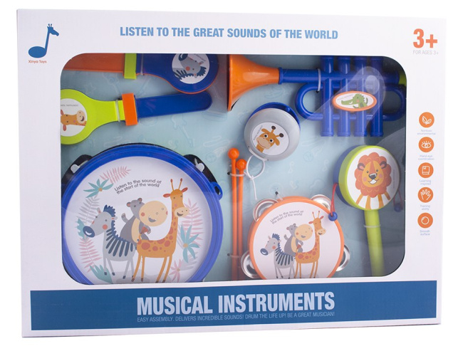 instrumenty muzyczne dla dziecka zestaw